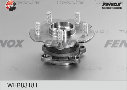 Ступица колеса (в сборе) Fenox задняя для Toyota RAV4 III (XA30) 2005-2013. Артикул WHB83181
