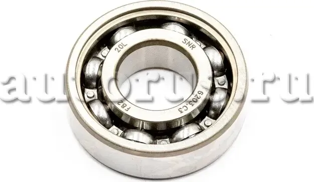 Однорядный шариковый подшипник (NTN/SNR). Артикул 6203C3