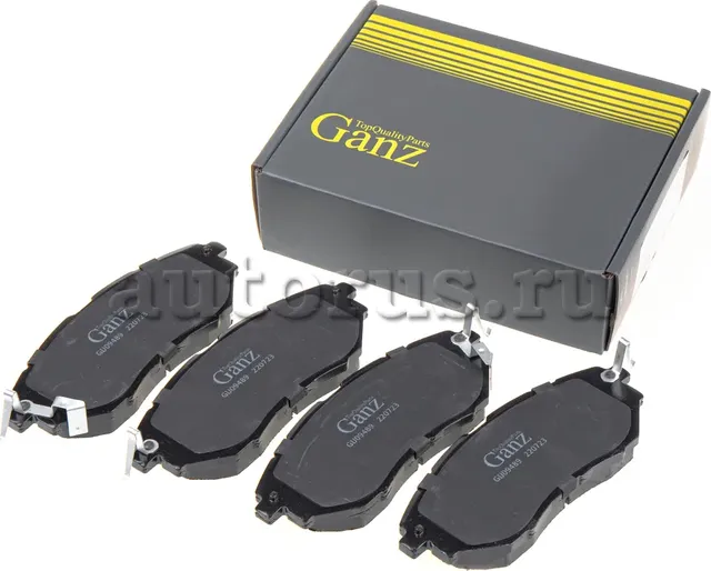 Колодки передние (Ganz). Артикул GIJ09489