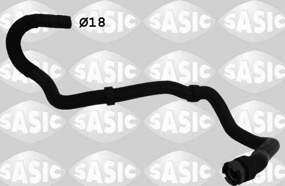 Патрубок радиатора (системы охлаждения) Sasic для Citroen DS3 I 2009-2015. Артикул 3400212