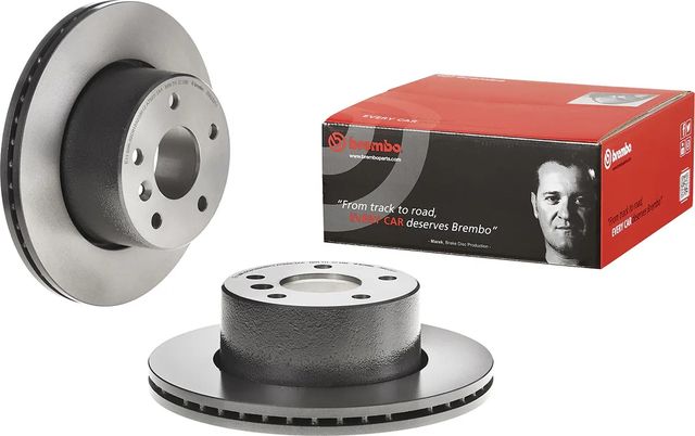 Тормозной диск Brembo UV Coated передний для Land Rover Discovery II 1998-2004. Артикул 09.A229.11