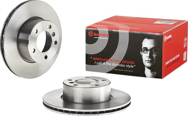 Тормозной диск Brembo PRIME LINE передний для BMW 5 IV (E39) 1995-2004. Артикул 09.6924.14