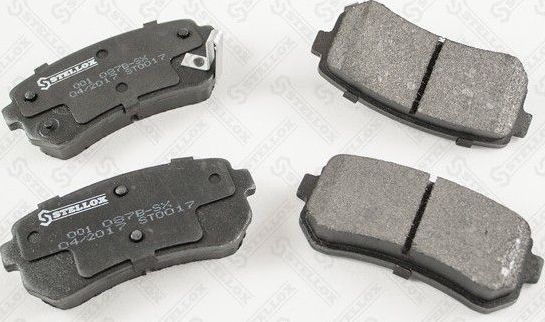 Тормозные колодки Stellox. Артикул 001 087B-SX