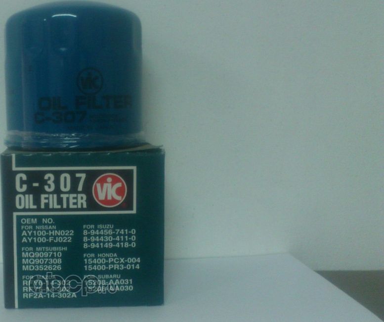 Фильтр масляный (VIC). Артикул C307