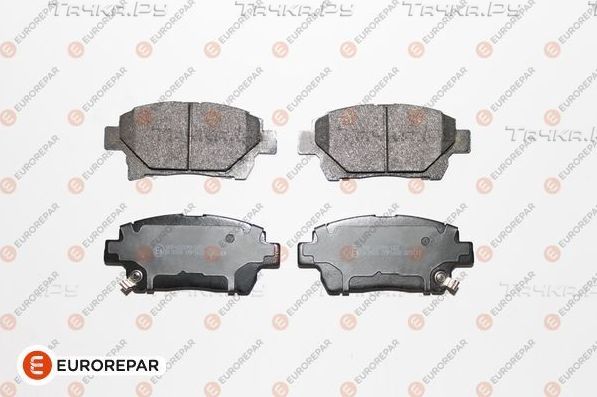 Тормозные колодки Eurorepar. Артикул 1617268480
