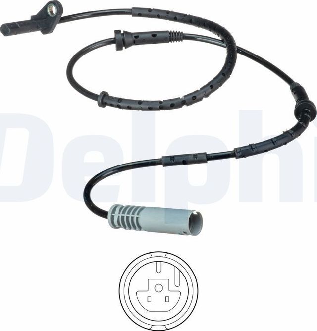 Датчик ABS Delphi для BMW 7 IV (E65/E66) 2001-2008. Артикул SS20548
