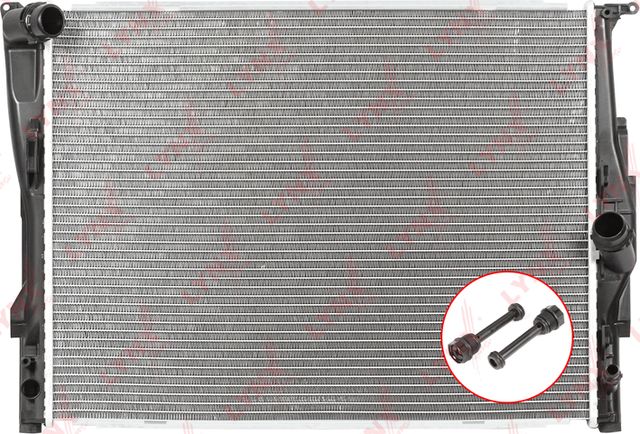Радиатор охлаждения двигателя LYNXauto. Артикул RB-2069