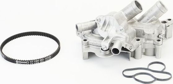 Помпа (водяной насос) с комплектом ремня ГРМ ContiTech для Audi A3 III (8V) 2012-2012. Артикул CT1169WP4