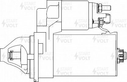 Стартер StartVOLT для BMW 3 VI (F3x) 2011-2018. Артикул LSt 2610