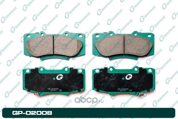 Колодки торм. диск. (G-Brake). Артикул GP02008