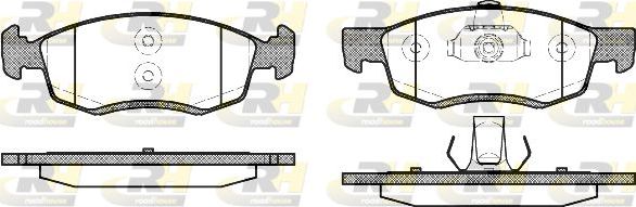 Тормозные колодки RoadHouse. Артикул 2172.32