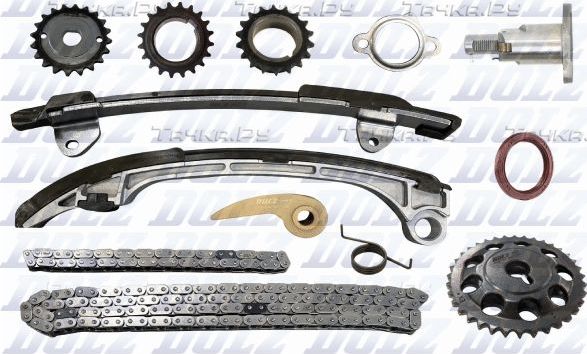 Цепь ГРМ Dolz для Toyota Avensis I 2000-2003. Артикул SKCT125F
