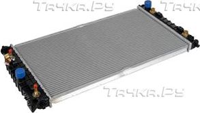 Радиатор охлаждения двигателя Zentparts. Артикул Z20314