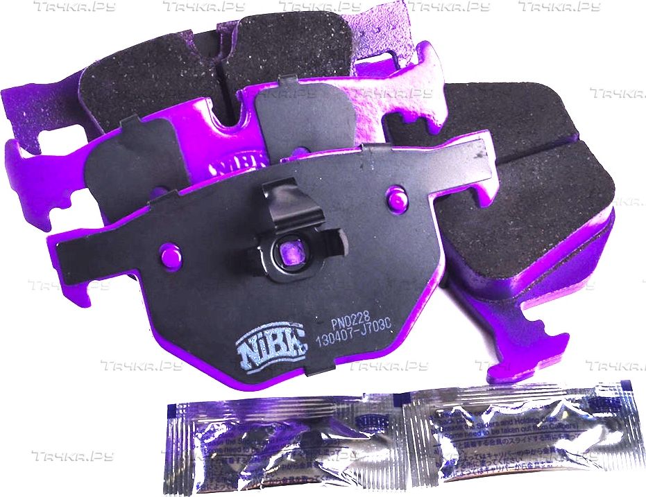 Тормозные колодки NiBK. Артикул PN0228