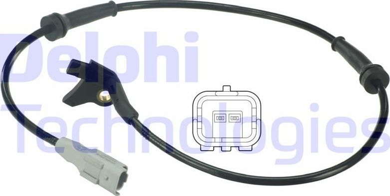 Датчик ABS Delphi. Артикул SS20397