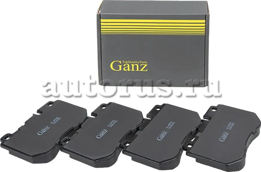 Колодки передние MB W205/A205/C205/S205 13- GANZ GIJ09301 Ganz. Артикул GIJ09301