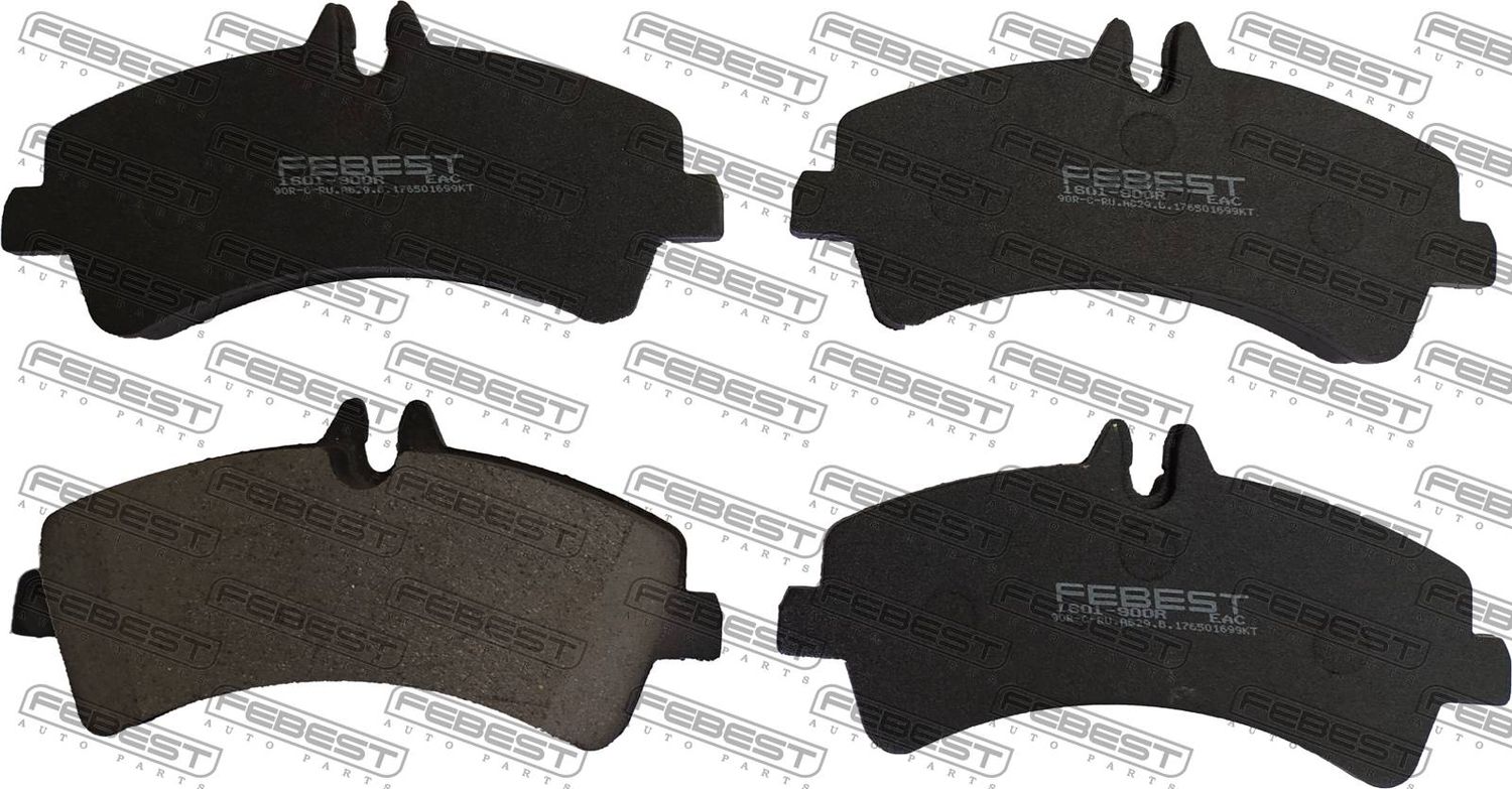 Тормозные колодки Febest. Артикул 1601-900R