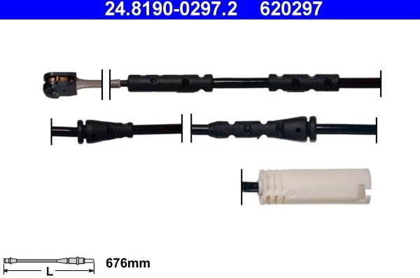 Датчик износа тормозных колодок  ATE. Артикул 24.8190-0297.2