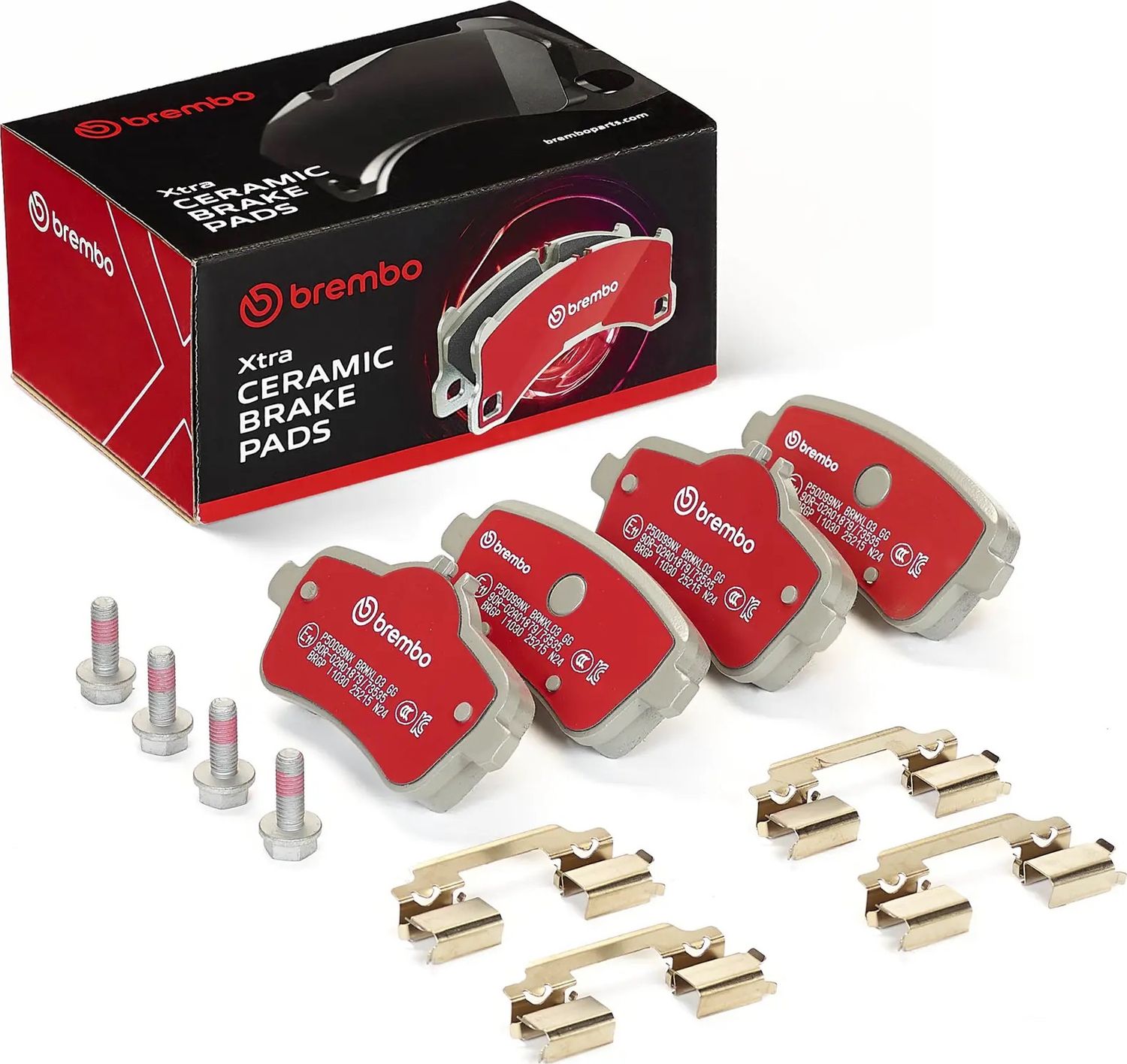 Тормозные колодки Brembo XTRA LINE - Ceramic. Артикул P50099NX