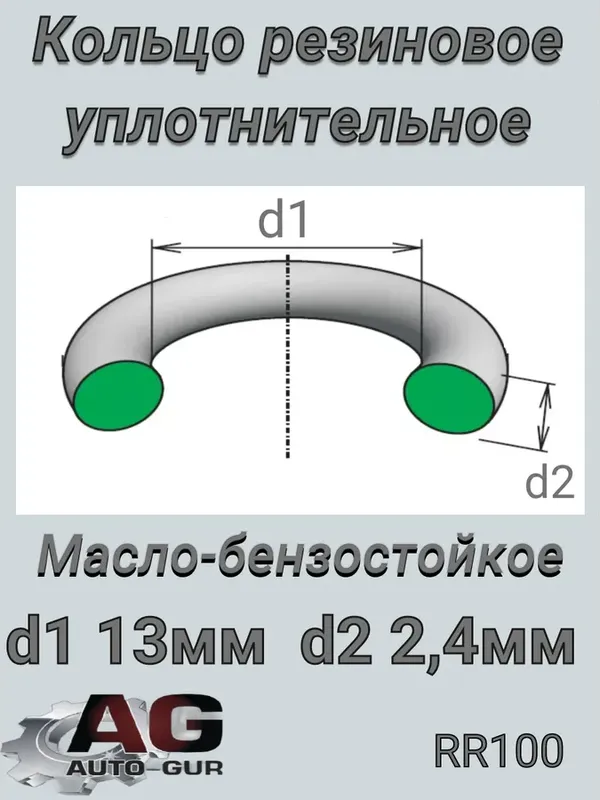 Кольцо уплотнительное (Auto-GUR). Артикул RR100