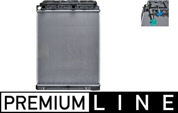 Радиатор охлаждения двигателя Mahle Premium. Артикул CR 673 000P