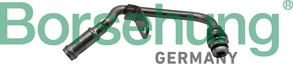 Патрубок радиатора (системы охлаждения) Borsehung для Skoda Rapid I 2012-2015. Артикул B19269