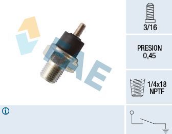 Датчик давления масла FAE для Ford Mustang III 1994-1999. Артикул 12002