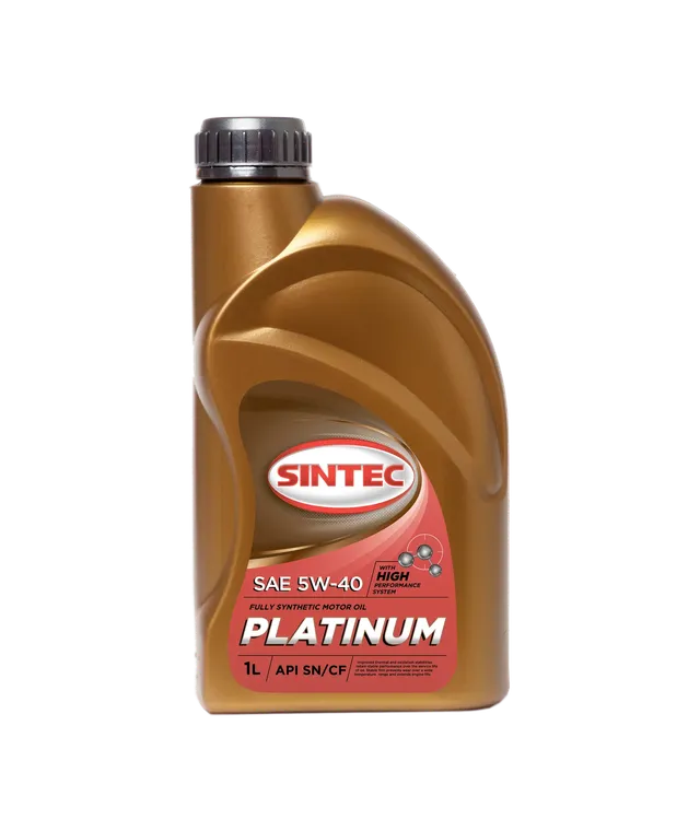 SINTEC Платинум SAE 5W-40 API SN/CF (синт) 1л Sintec. Артикул 801940