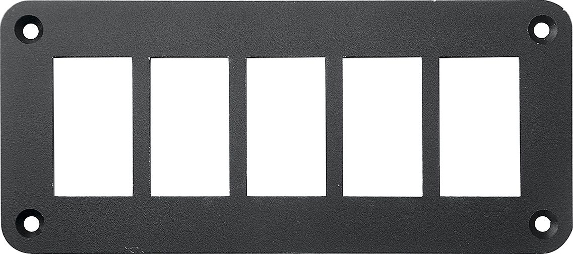 Панель кнопок РИФ монтажная пять отверстия. Артикул RIF22-6-0007400