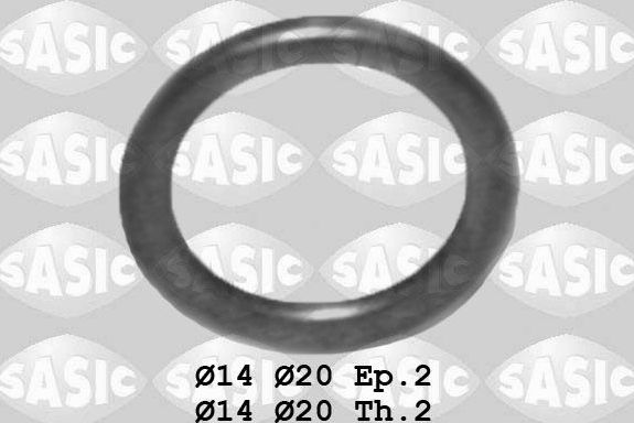 Уплотнительное кольцо, резьбовая пр Sasic (медь). Артикул 3130270