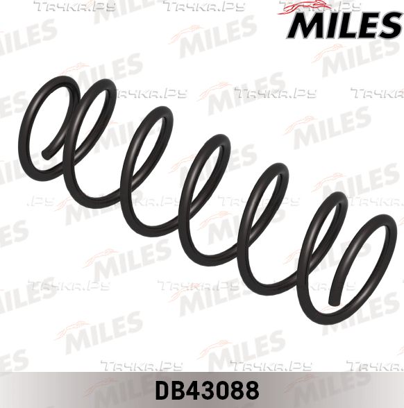 Пружина подвески Miles задняя для Kia Rio III 2015-2017. Артикул DB43088