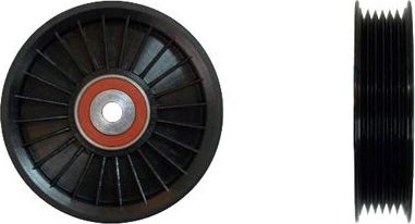 Направляющий (ведущий) ролик приводного поликлинового ремня Denckermann (полимерный материал). Артикул P320004