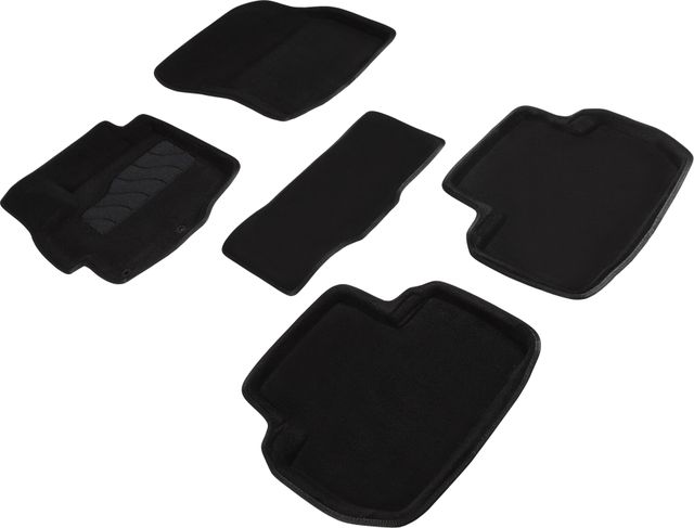 Коврики Seintex 3D ворсовые для салона Citroen C-Crosser 2007-2013. Артикул 82161