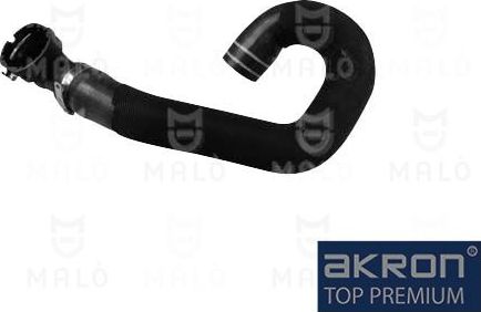 Патрубок радиатора (системы охлаждения) Malò верхний для Fiat Ducato III 2011-2026. Артикул 153082A