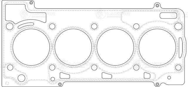 Прокладка ГБЦ Luzar. Артикул LES 11812