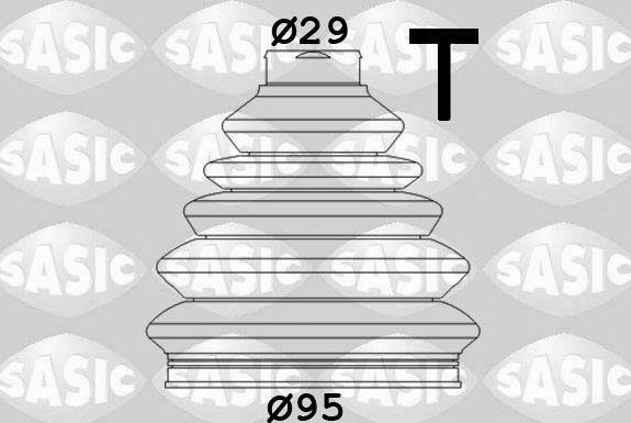 Пыльник ШРУСа наружный Sasic для Volkswagen Golf Plus I 2005-2013. Артикул 1906027