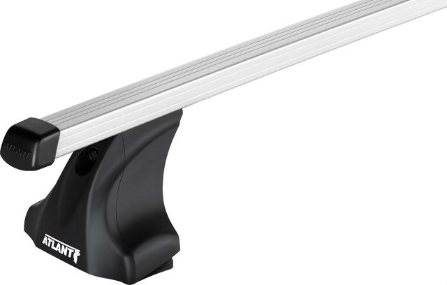 Багажник на крышу в сборе Атлант на штатные места для Ford Focus II хэтчбек 2005-2010 (Прямоугольные дуги). Артикул 7323
