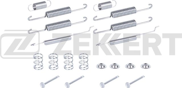 Комплект установочный зад. торм. колодок VW Passat III-IV 88-  Polo III-V 94-  Audi 80 IV 86-  Skoda Zekkert. Артикул BR-3260