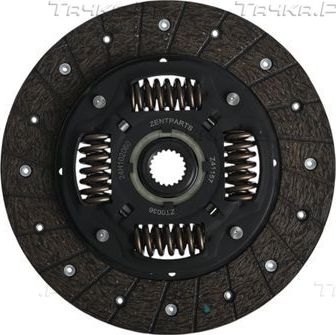 Диск сцепления Zentparts для Kia Rio II 2005-2011. Артикул Z41157
