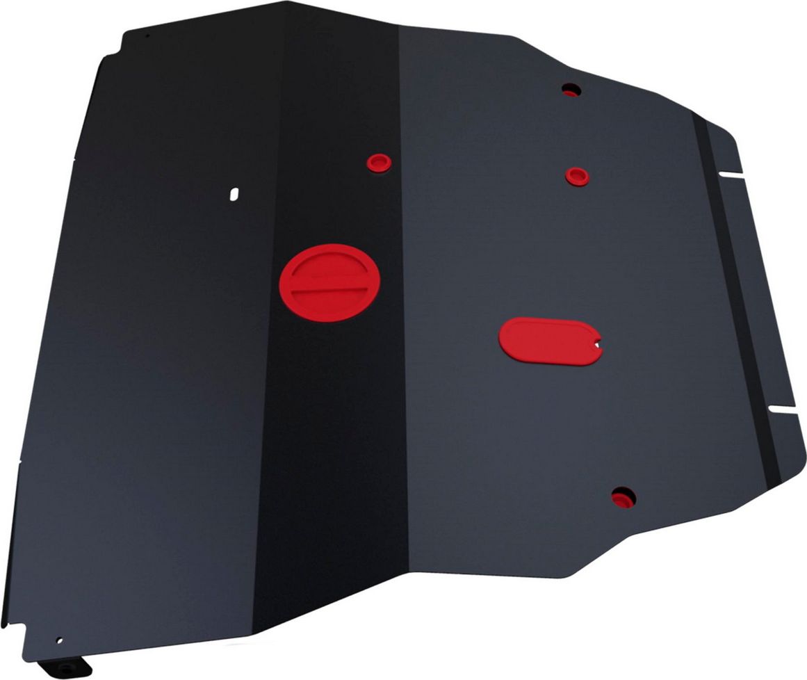 Защита АвтоБРОНЯ для картера и КПП Mazda Tribute I рестайлинг 2004-2007. Артикул 111.03813.1