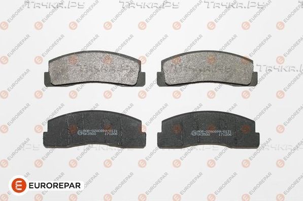 Тормозные колодки Eurorepar. Артикул 1617274480