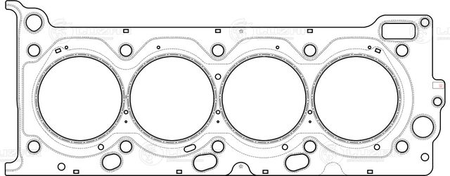 Прокладка ГБЦ LEXUS/TOYOTA LX/LAND CRUISER 07- лев. (Luzar). Артикул LES11909
