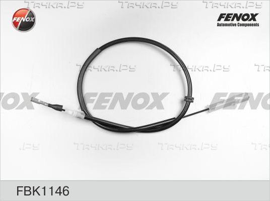 Трос ручника (тросик ручного тормоза) Fenox. Артикул FBK1146
