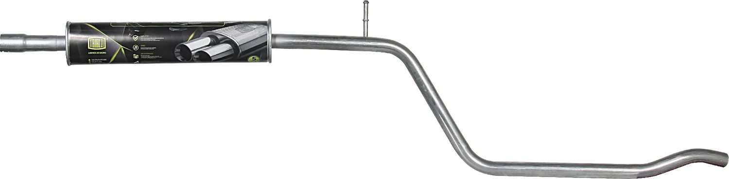 Глушитель (средняя часть) Trialli. Артикул EAM 0903