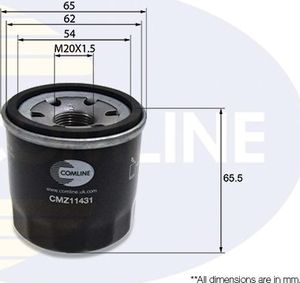 Масляный фильтр Comline для Nissan Cefiro A33 2000-2003. Артикул CMZ11431