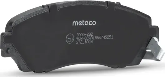 Колодки тормозные HONDA CR-V 2.0-2.2 07- перед. (Metaco). Артикул 3000282
