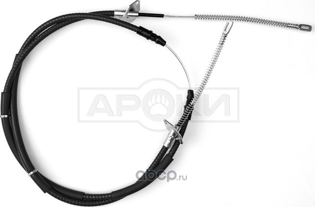 Трос привода ручного тормоза 2123-3508180 упаковками ( в уп. 10шт) (Ароки). Артикул 752232
