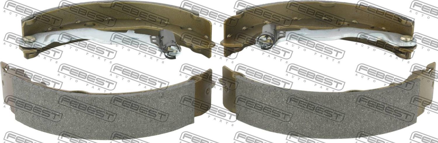 Тормозные колодки Febest. Артикул 2402-DUSTR