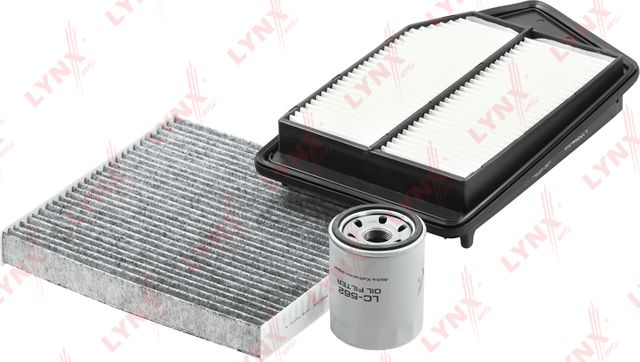 Комплект фильтров для ТО LYNXauto. Артикул LK-3003-1