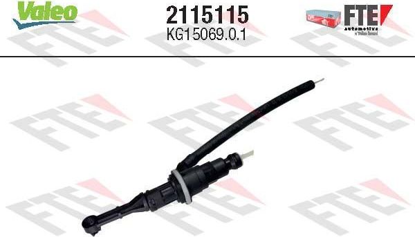 Цилиндр сцепления главный FTE (полимерный материал). Артикул 2115115